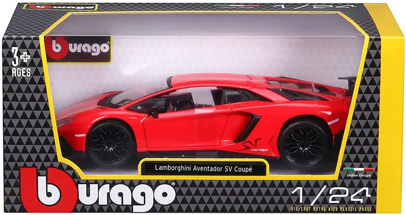 1/24 Lamborghini Aventador SV Coupé DieCast Scale Model