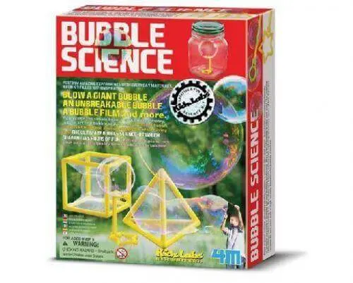 4M KidzLabs Bubble Science Children's Experiment Kit for Ages 5 and Up