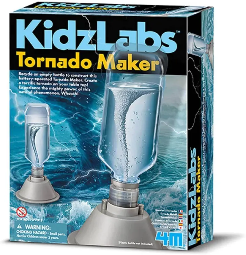 4M KidzLabs Tornado Maker Children's Experiment Kit for Ages 8 and Up