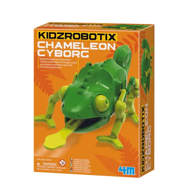 4M KidzRobotix Build a Chameleon Cyborg Robot Kit for Ages 8 and Up