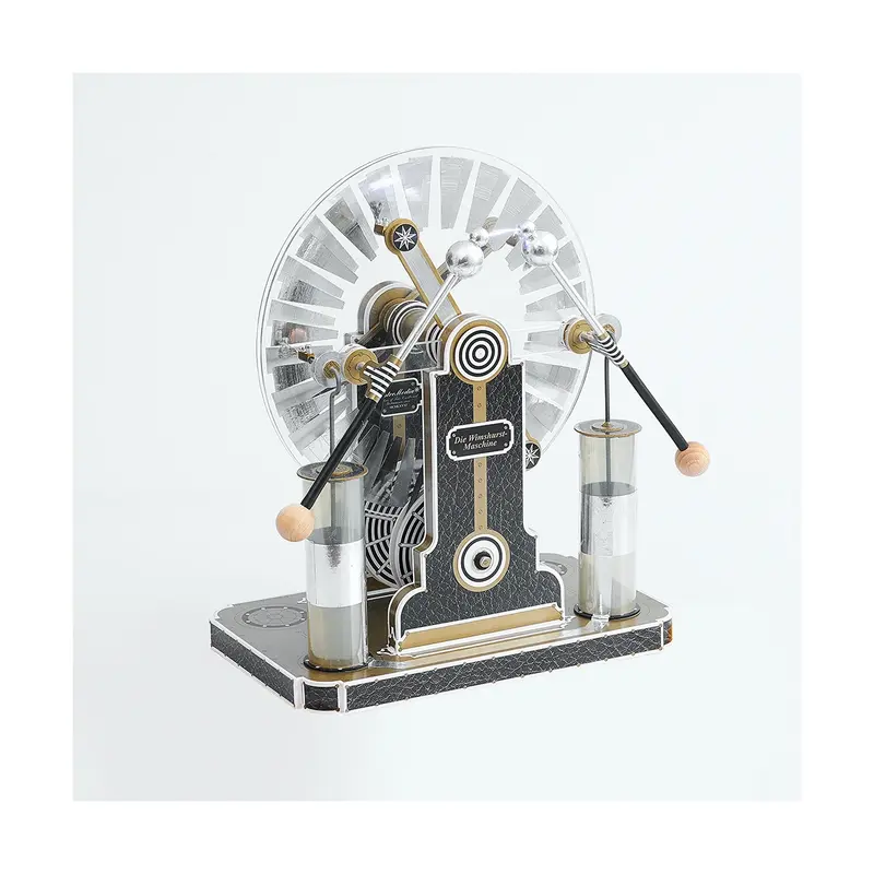 Astromedia Build a Wimshurst Machine STEM Construction Kit for Age 16+