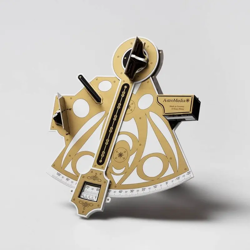 Astromedia Build Your Own Working Sextant Construction Kit for Age 12+