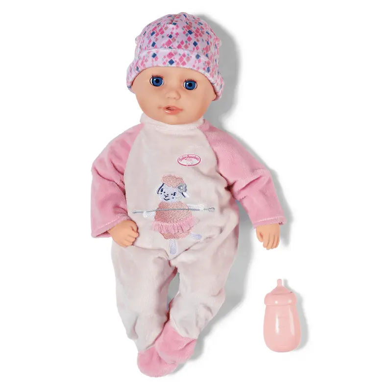 Baby Annabell 36cm Anna Baby Doll with Bottle Suitable for Ages 1 & Up