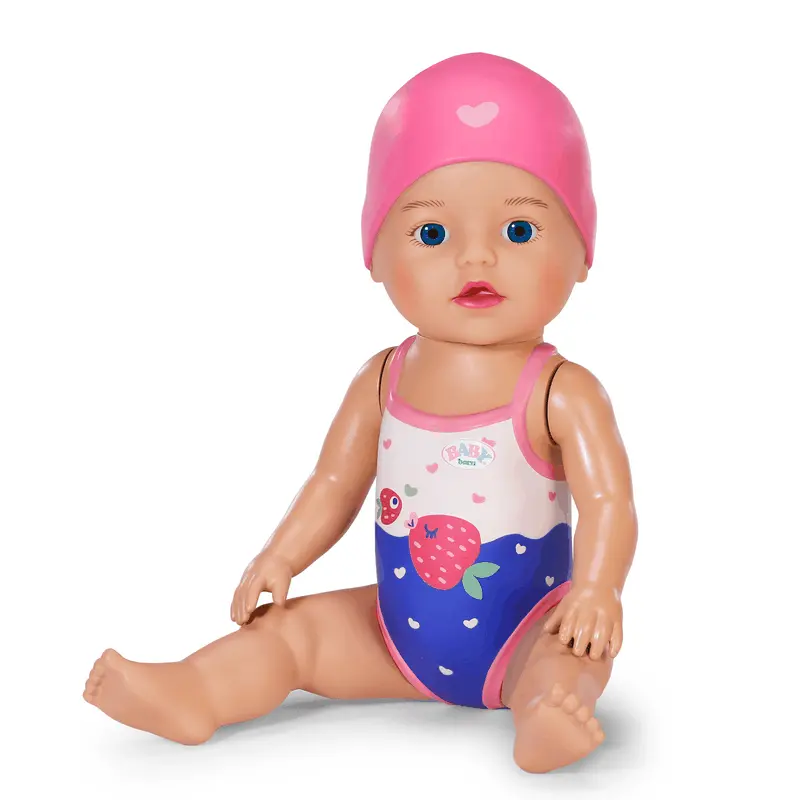 BABY Born 30cm Swimming Lizzie Waterproof Baby Doll for Ages 1 and Up