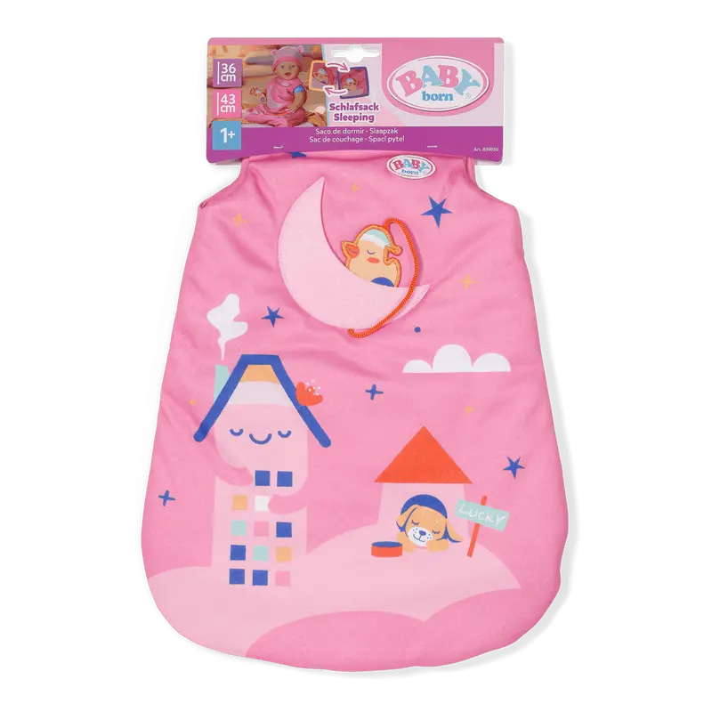BABY Born Moon Sleeping Bag for Baby Dolls Suitable for Ages 1 and Up