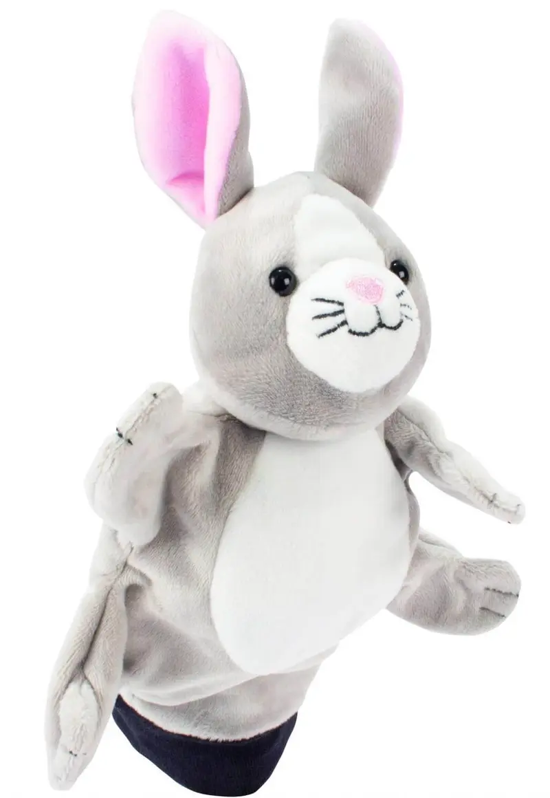 Beleduc Children's Rabbit Interactive Hand Puppet for Ages 3 and Up