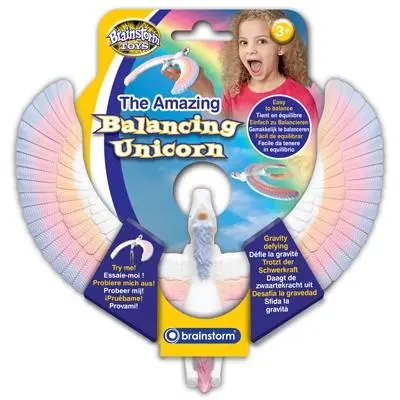 Brainstorm The Amazing Balancing Unicorn Toy for Children Age 3 and Up