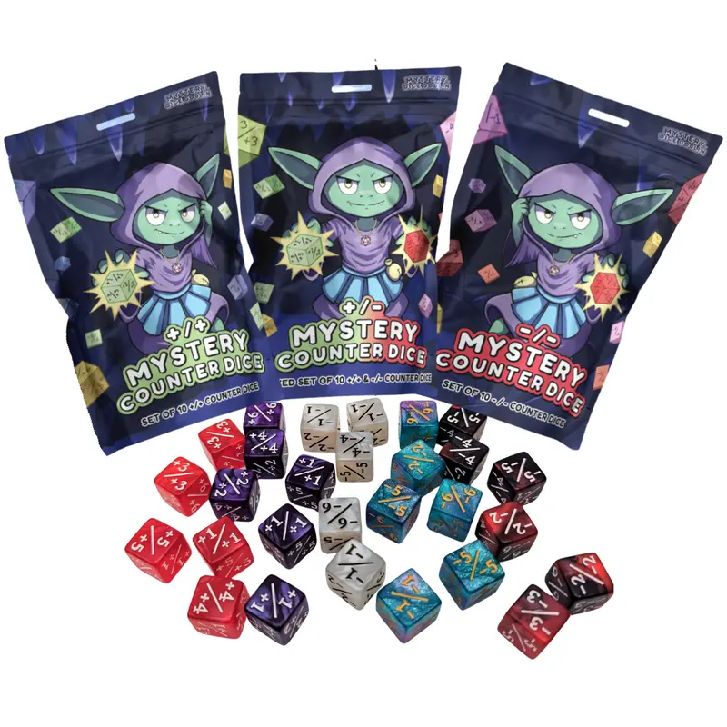 Counter Dice Mystery Bags - Minus Bags -/- Mystery Dice Goblin
