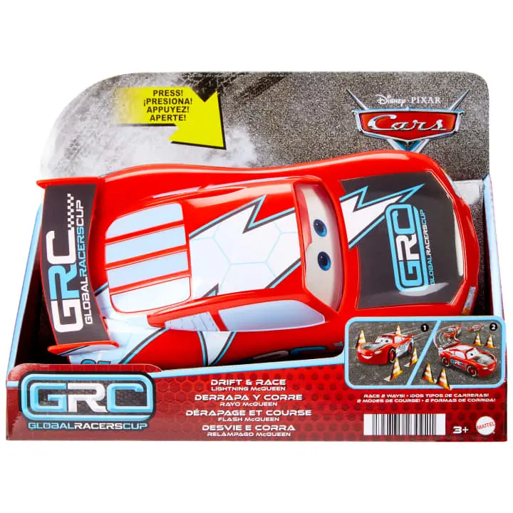Disney & Pixar Cars Global Racers Cup Drift & Race Lightning McQueen