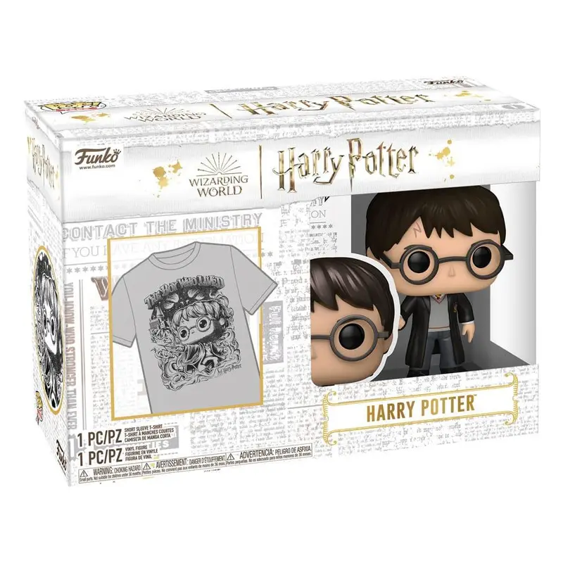 Funko Pop! Harry Potter Metallic Vinyl Figure & T-Shirt – Large