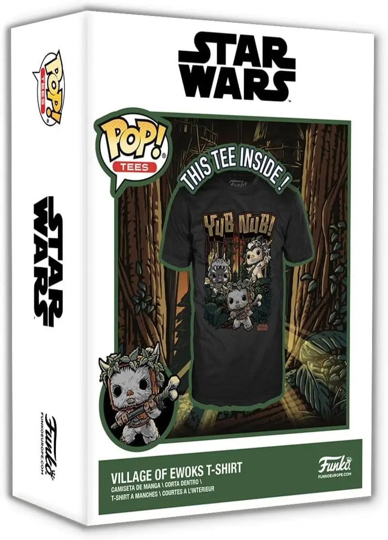 Funko Star Wars Return of the Jedi Ewok Boxed T-Shirt – Medium