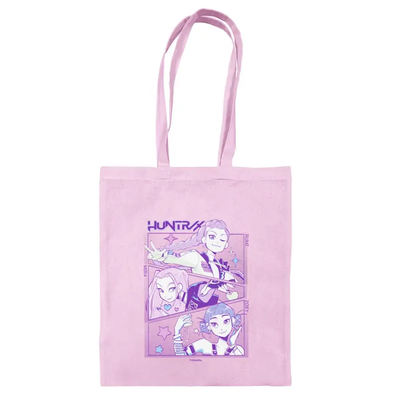 K-POP Demon Hunters (Huntrix) Light Pink Tote Bag