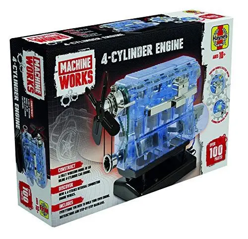 Machine Works Haynes 4-Cylinder Internal Combustion Engine Kit Age 10+
