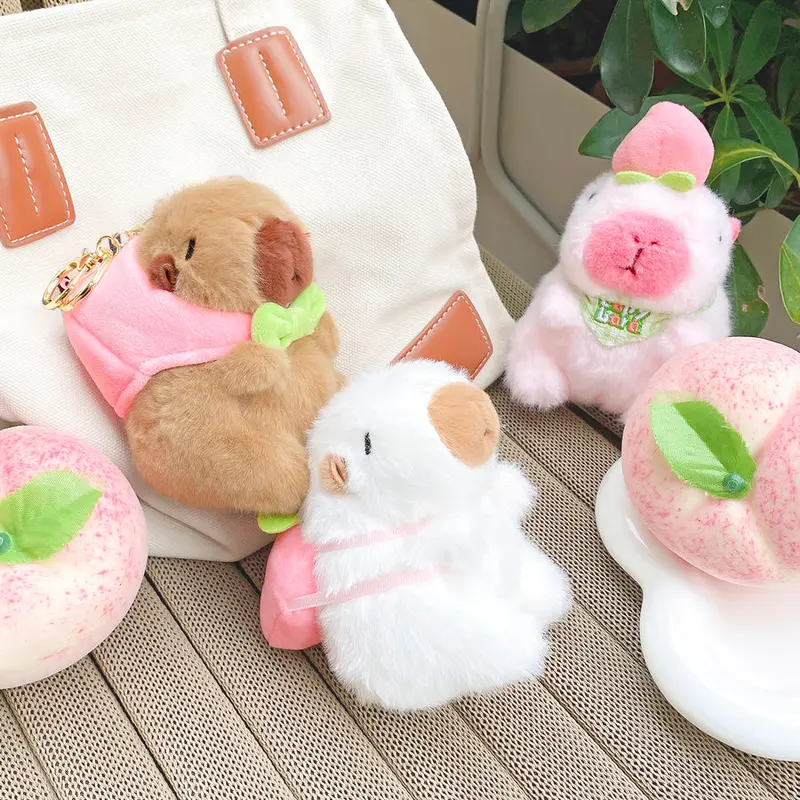 Mima Fluffy Capybara Days Keyring Asst