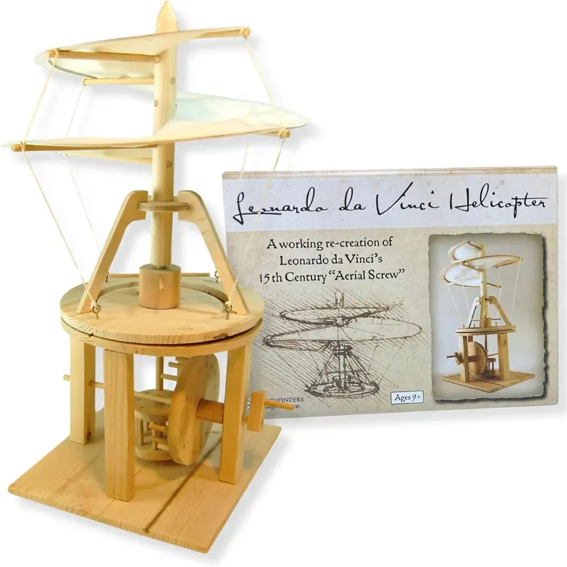 Pathfinders Build A Leonardo Da Vinci Helicopter/Aerial Screw Ages 9+
