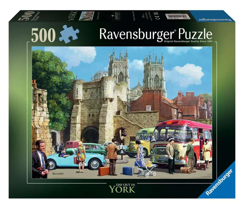 Ravensburger A Day Out In York 500 Piece Jigsaw Puzzle 12+