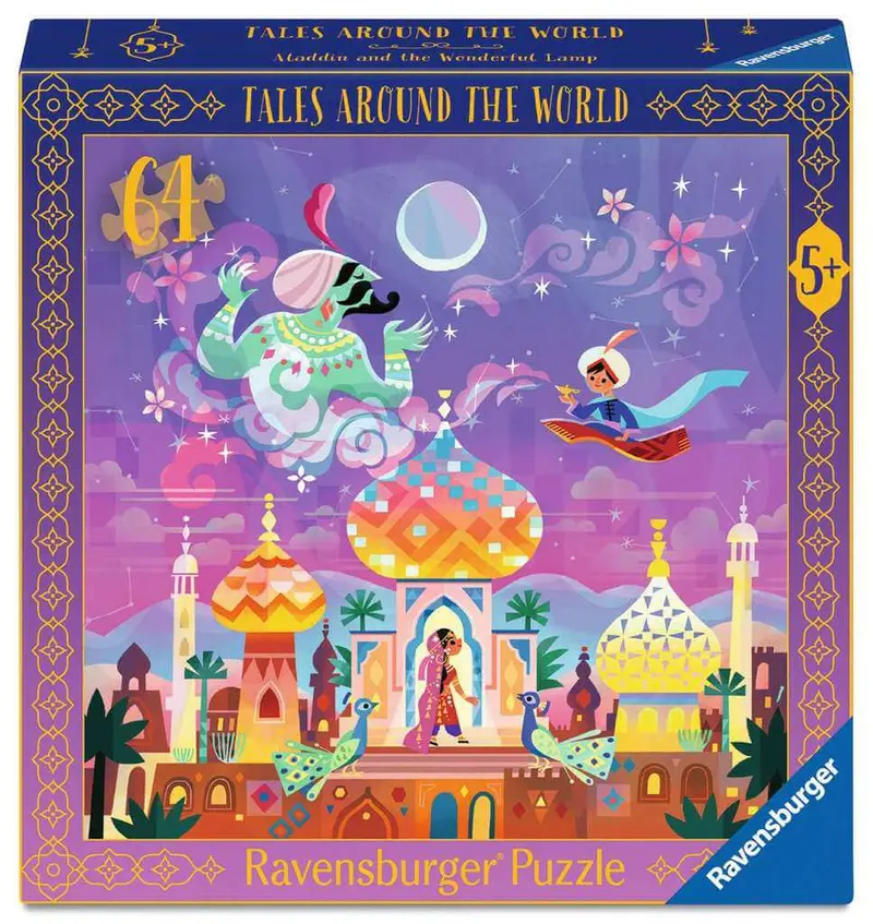 Ravensburger Aladdin and the Wonderful Lamp 64 Piece Jigsaw Ages 5+