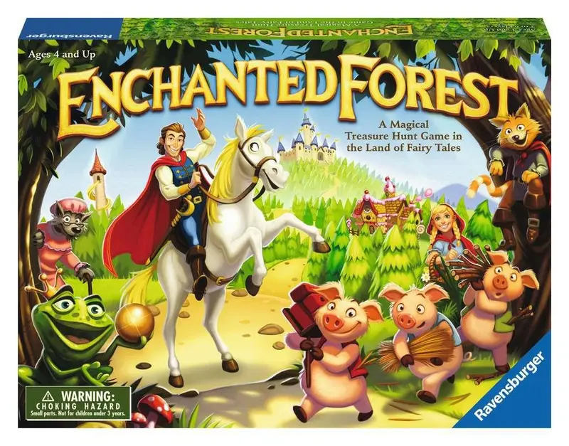 Ravensburger Enchanted Forest Board Game for 2-6 Players Aged 4 and Up