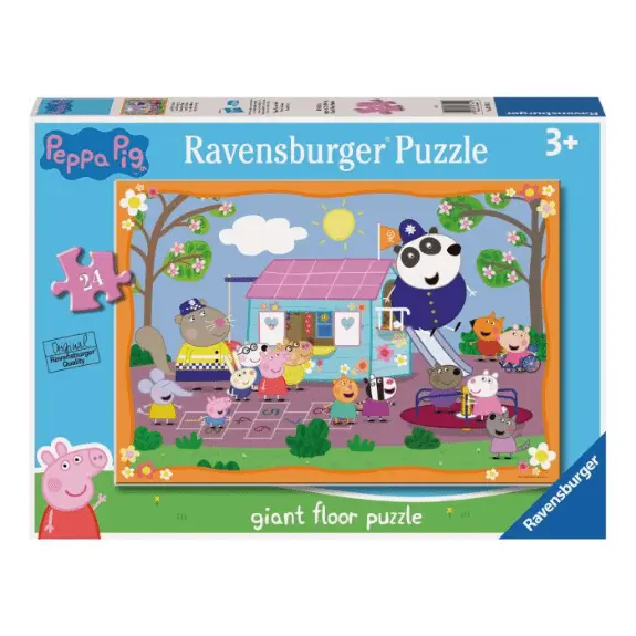 Ravensburger - Peppa Pig Peppa's Clubhouse 24 Piece Giant Floor Puzzle