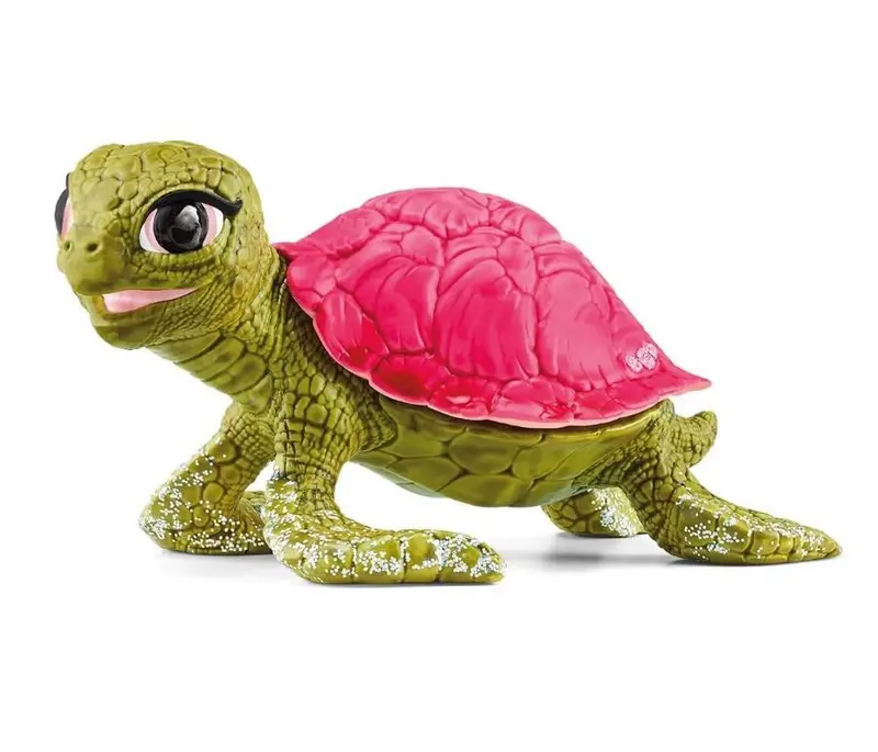 Schleich Bayala 70759 Pink Sapphire Turtle Fantasy Figurine for Age 5+