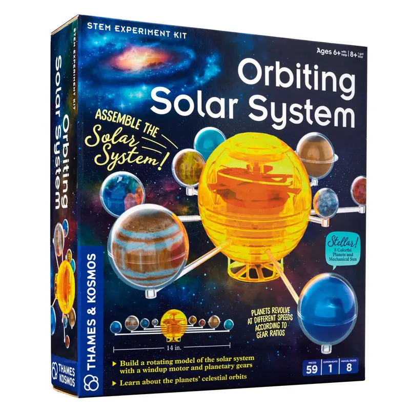 Thames & Kosmos Build an Orbiting Solar System Kit for Ages 8 and Up