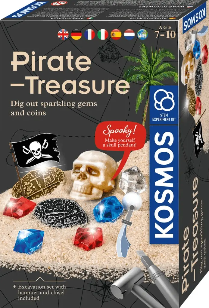 Thames & Kosmos Pirate Treasure Children's Science Set for Ages 7 & Up