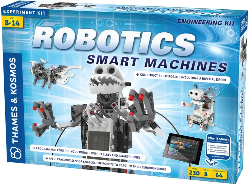 Thames & Kosmos Robotics Smart Machines Engineering Kit for Ages 8-14