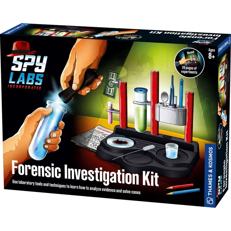 Thames & Kosmos Spy Labs Forensic Investigation Kit for Ages 8 and Up