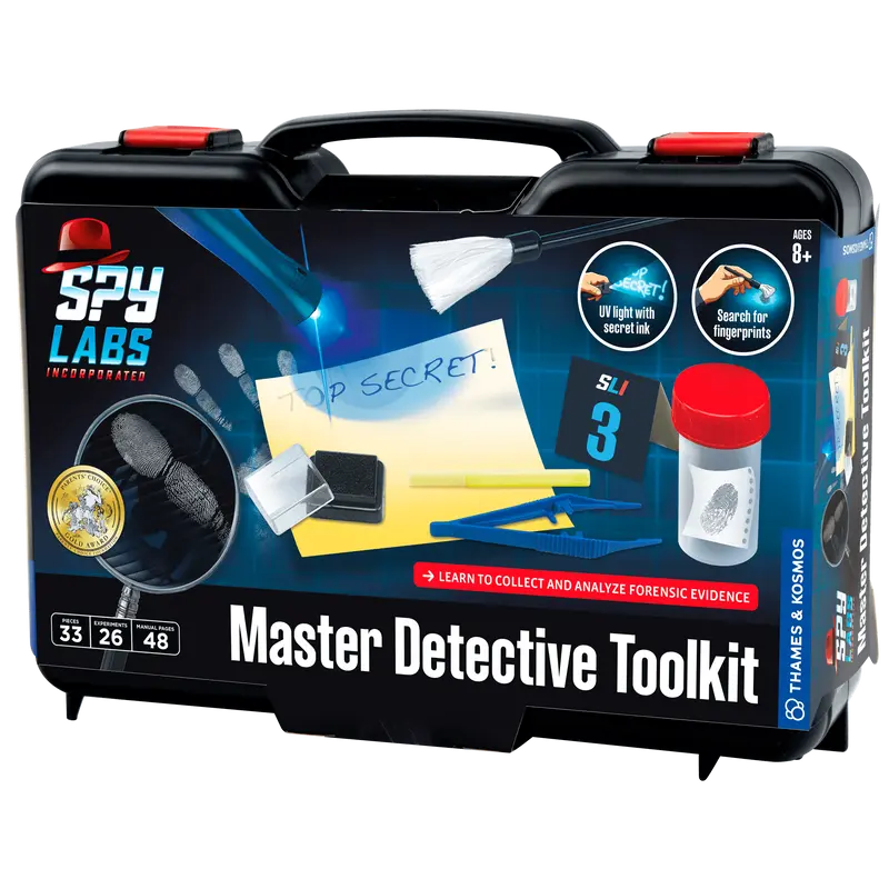 Thames & Kosmos Spy Labs Master Detective Toolkit for Ages 8 and Up