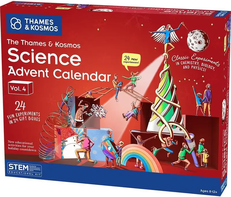 The Thames & Kosmos Science Advent Calendar Vol. 4 for Ages 8 and Up