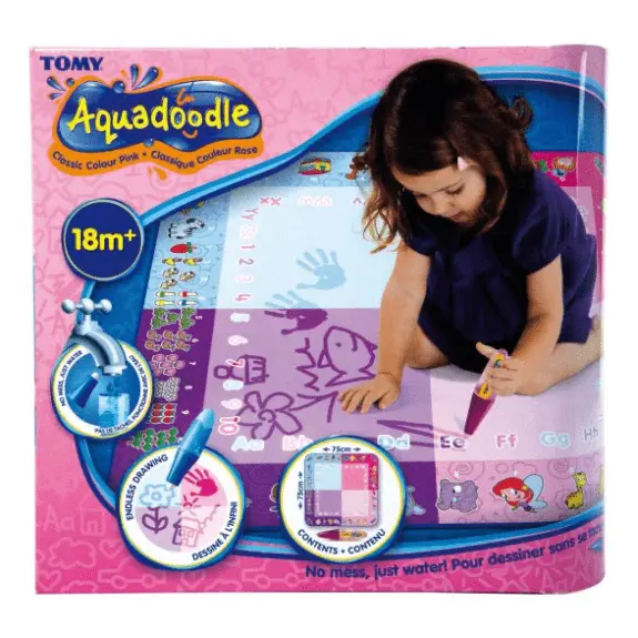 TOMY Aquadoodle Classic Colour Pink Water Drawing Mat