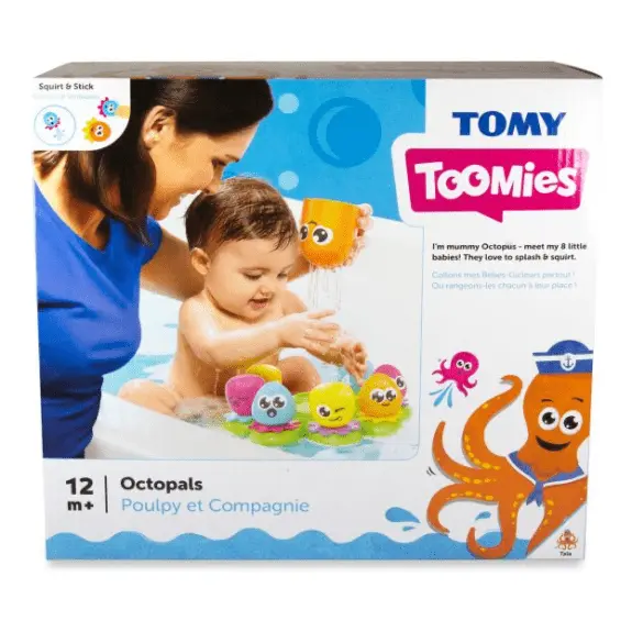 TOMY Toomies Octopals Bath Toy Set