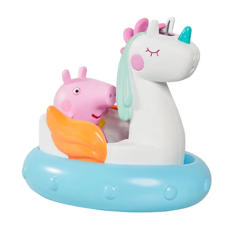 TOMY Toomies Peppa Pig Peppa & Unicorn Bath Floats