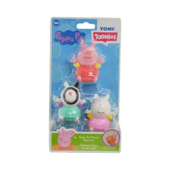 Toomies Peppa Pig Peppa & Friends Bath Squirters 3 Pack