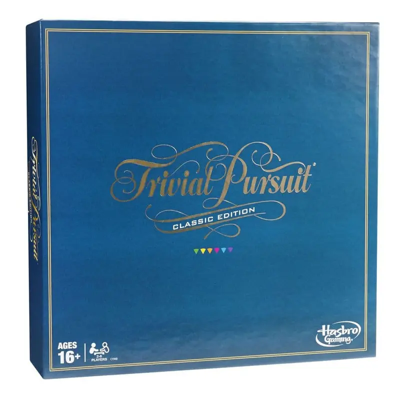 Trivial Pursuit Classic Edition Board Game for 2 to 6 Players Ages 16+