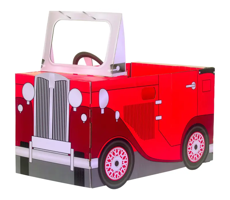 Wearable Red Car - Card Craft