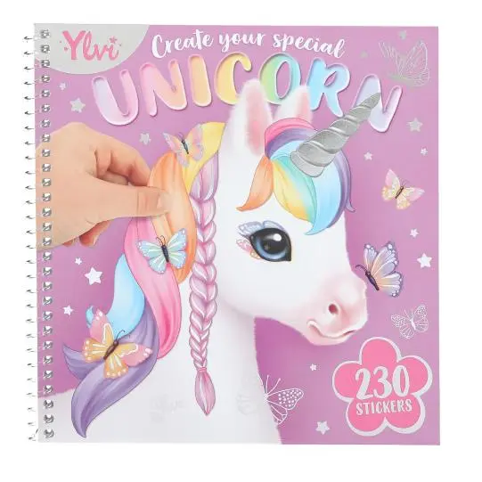 Ylvi Create Your Special Unicorn Dress Me Up