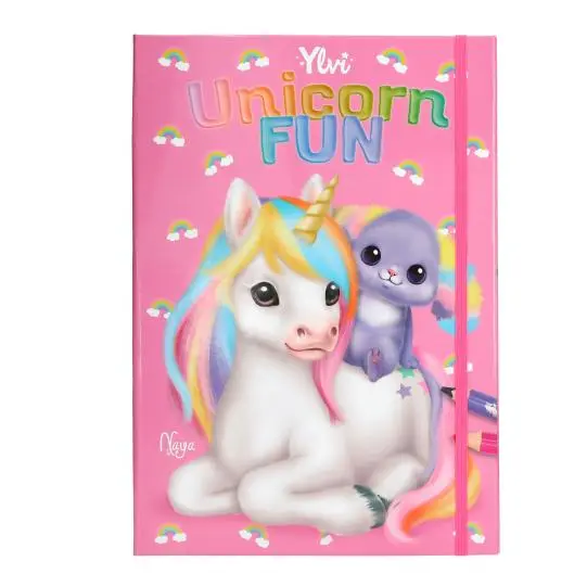 Ylvi Unicorn Fun Colouring Book