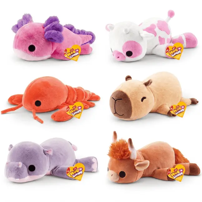 ZURU Hug-A-Lumps Medium Weighted Plush – Choose Your Character