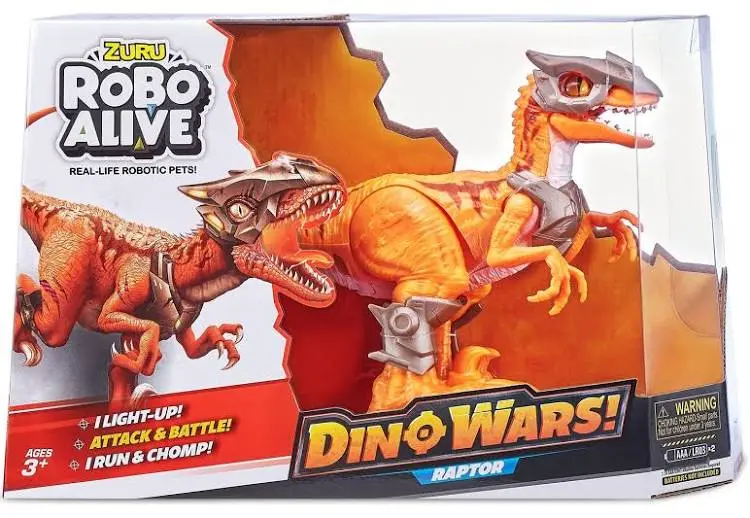 Zuru Robo Alive Dino Wars Raptor Playset
