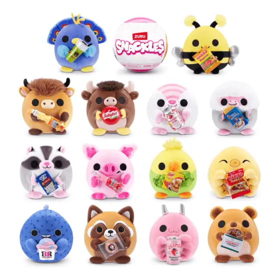 ZURU Snackles Series 3 5in Plush Capsule (Random)
